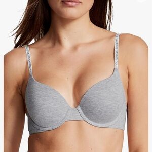 Victoria's Secret Full Coverage Push Up Bra, T Shirt Collection 36D